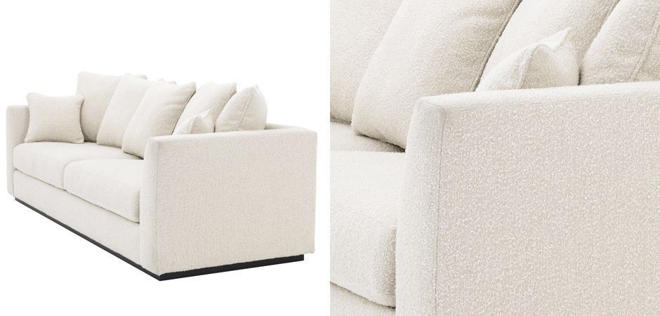 Диван Eichholtz Sofa Taylor boucle cream Диван Eichholtz Sofa Taylor boucle cream - Loft-Concept в Омске