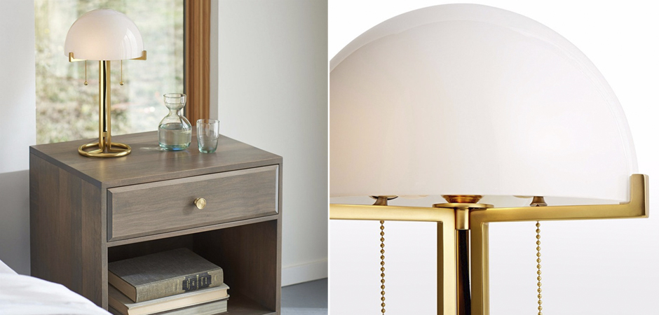 Настольная лампа White Dome Table Lamp - Loft-Concept в Омске