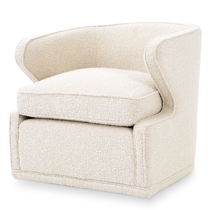 Кресло Eichholtz Chair Dorset Boucle cream Кремовый в Омске | Loft Concept 