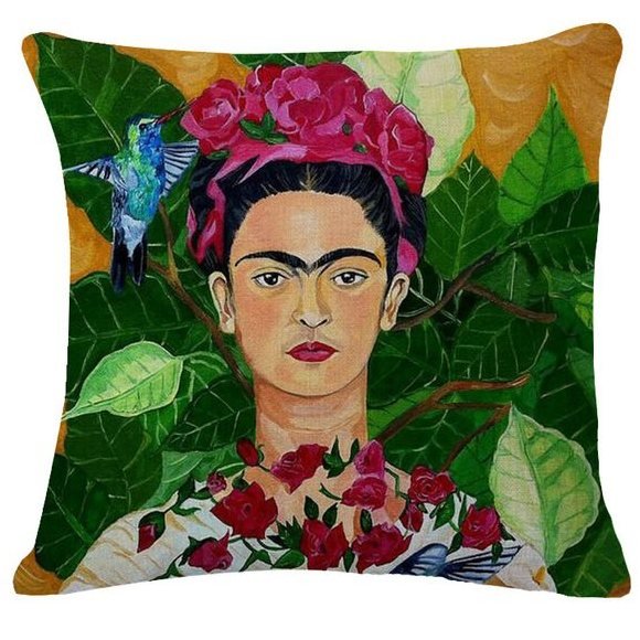 Декоративная подушка Frida Kahlo 4  в Омске | Loft Concept 