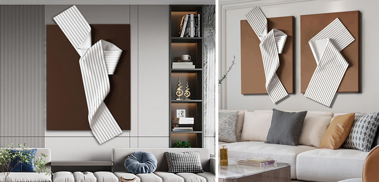 Арт-объект на стену Лента 2 - фото