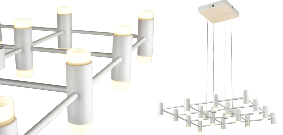 Люстра Rigor & Conciseness Lighting Round Plafond White Люстра Rigor & Conciseness Lighting Round Plafond White - Loft-Concept в Омске