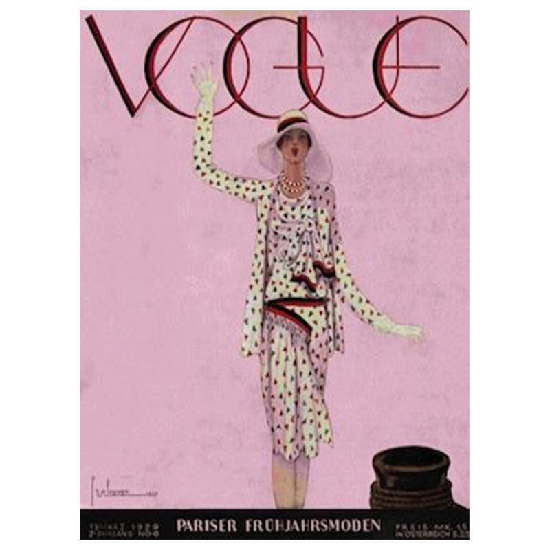 Постер Vogue Cover 1929 March  в Омске | Loft Concept 