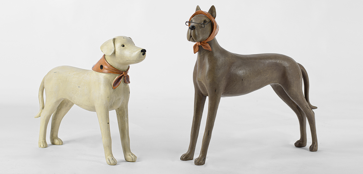 Статуэтка Dog in scarf - фото №1