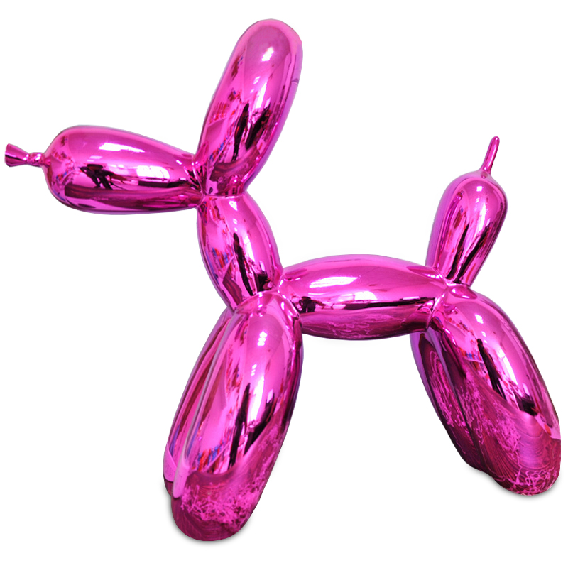 Статуэтка Jeff Koons Balloon Dog fuchsia Фуксия в Омске | Loft Concept 