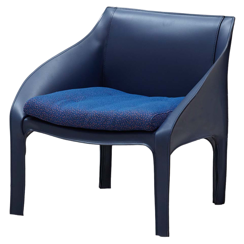 Дизайнерское Кресло Aileen Armchair Blue Синий в Омске | Loft Concept 