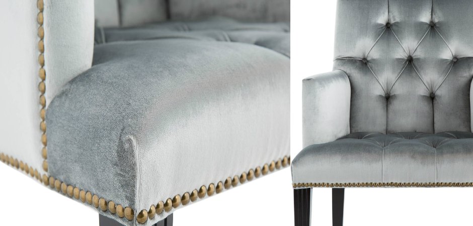 Стул с подлокотниками Parisian Сhic Silver Стул с подлокотниками Parisian Сhic Silver - Loft-Concept в Омске