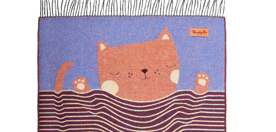 Плед CAT 1 Marzotto - Loft-Concept в Омске