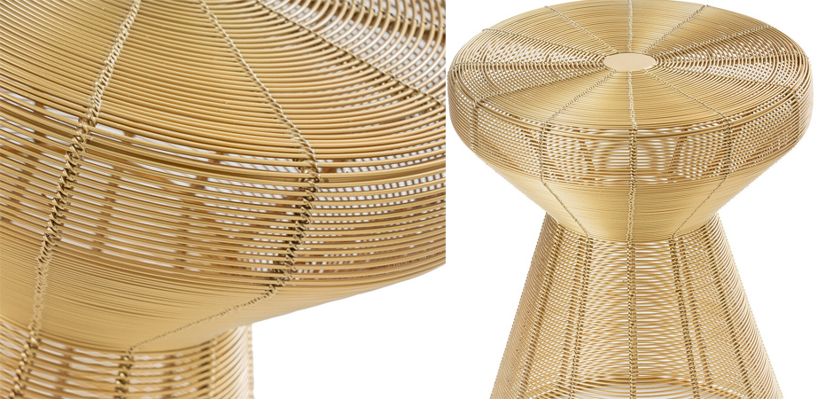 Приставной столик Iron Wire Table Приставной столик Iron Wire Table - Loft-Concept в Омске
