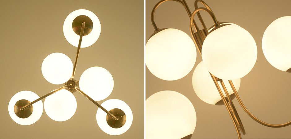 Люстра Gooseneck Pelle Chandelier Люстра Gooseneck Pelle Chandelier - Loft-Concept в Омске