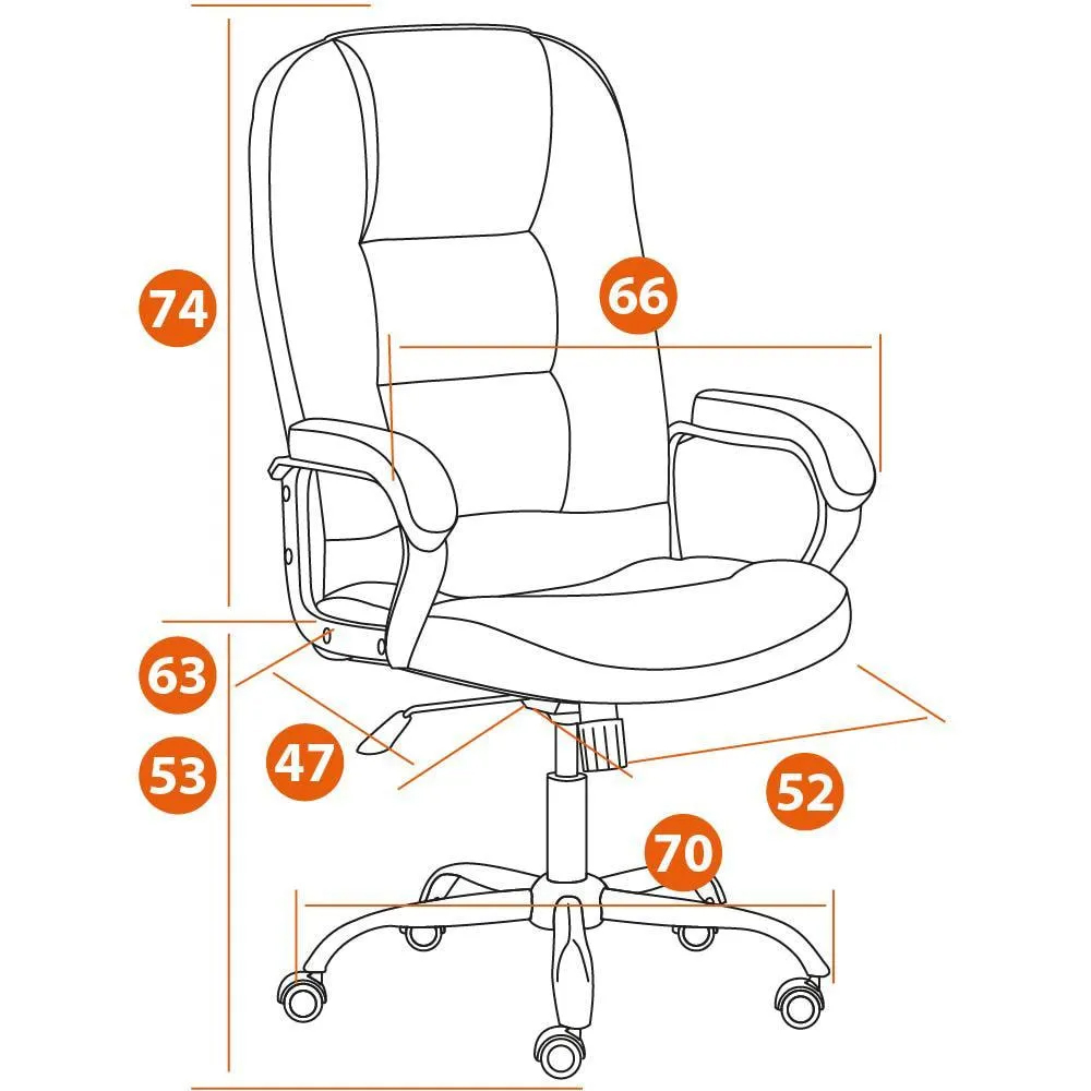 Кресло компьютерное белое City Chair в Омске