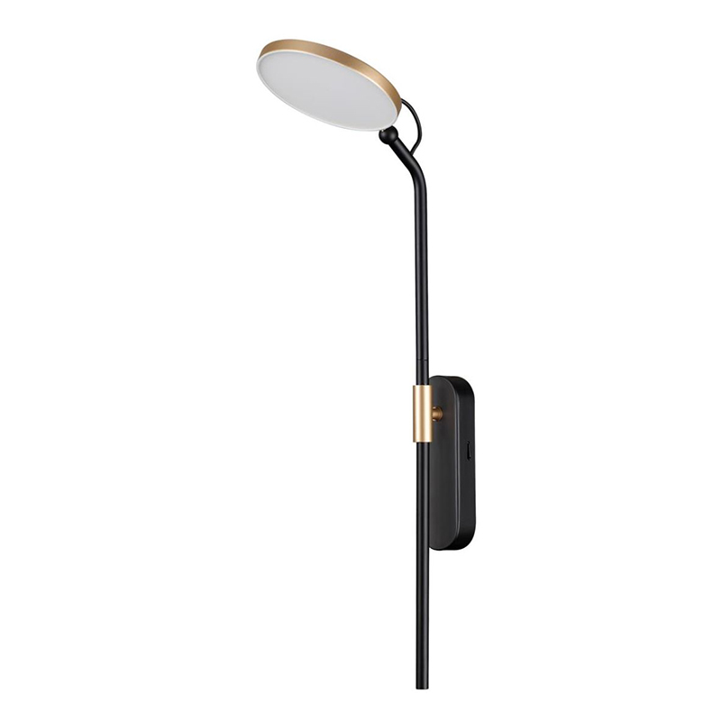 Бра Maxine Light Wall lamp Lantern Black Gold Черный Белый Золотой в Омске | Loft Concept 