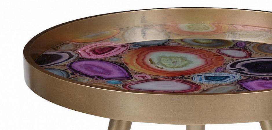 Журнальный стол Purple agate Журнальный стол Purple agate - Loft-Concept в Омске
