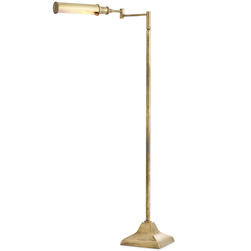 Торшер Eichholtz Floor Lamp Kingston Brass Латунь в Омске | Loft Concept 