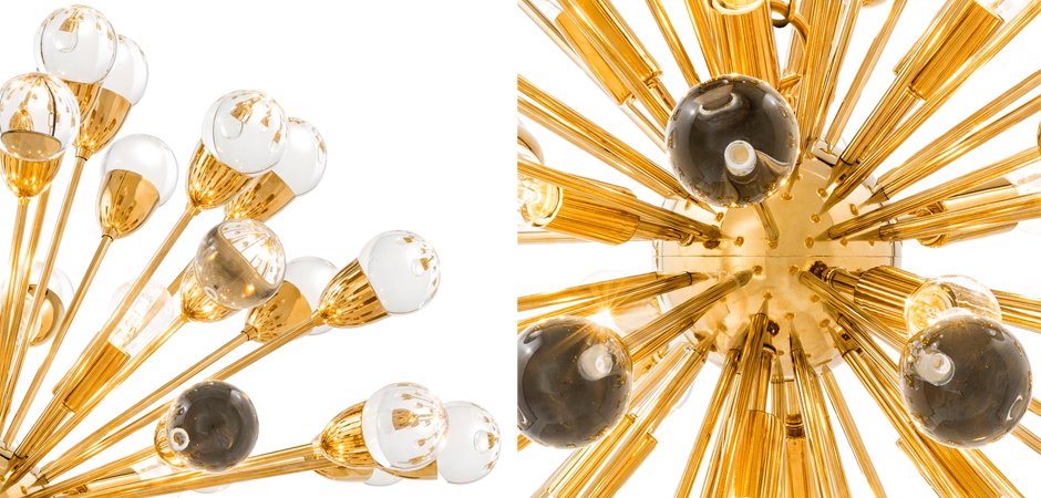 Люстра Chandelier Antares L Gold Люстра Chandelier Antares L Gold - Loft-Concept в Омске
