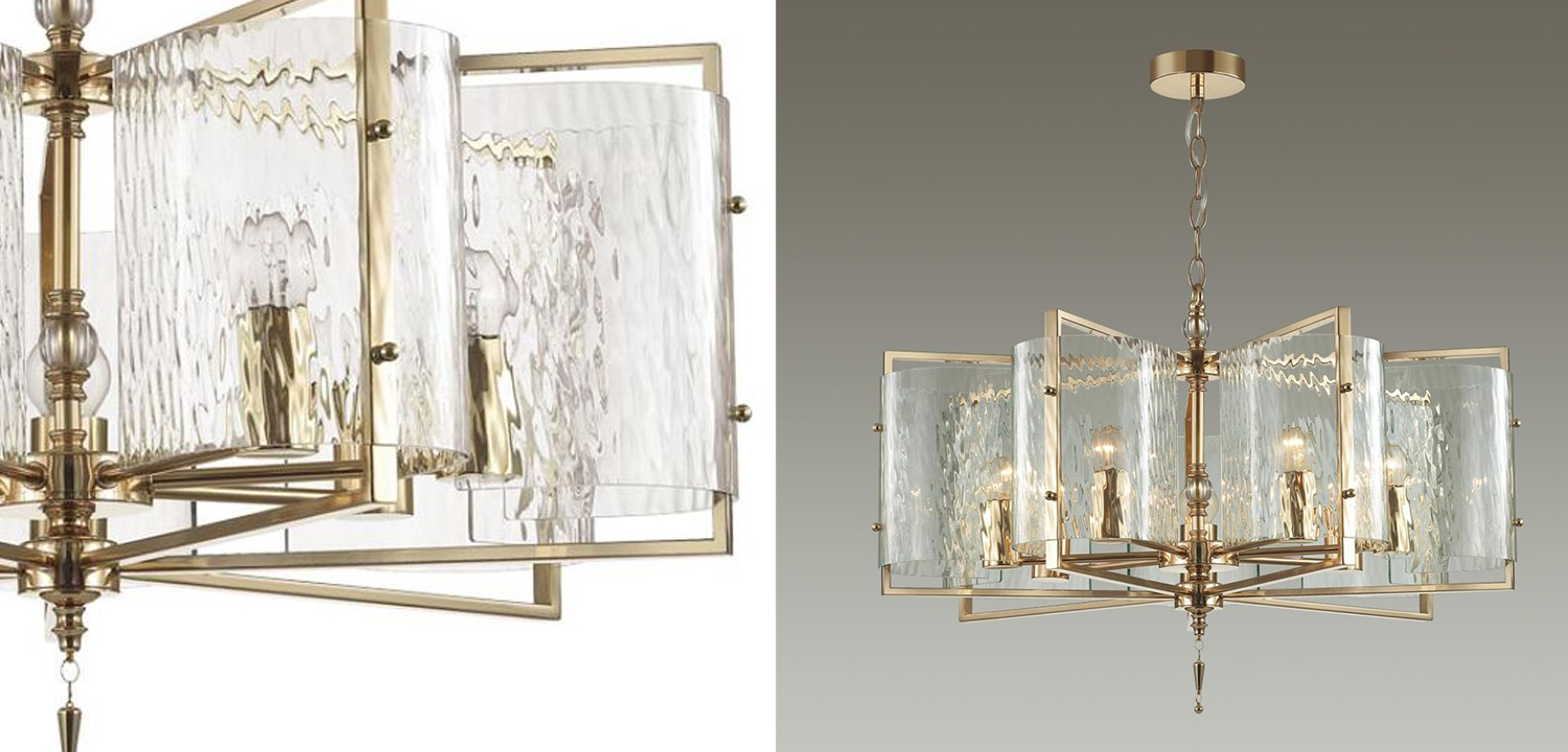 Люстра Karissa Gold Chandelier 65 - фото