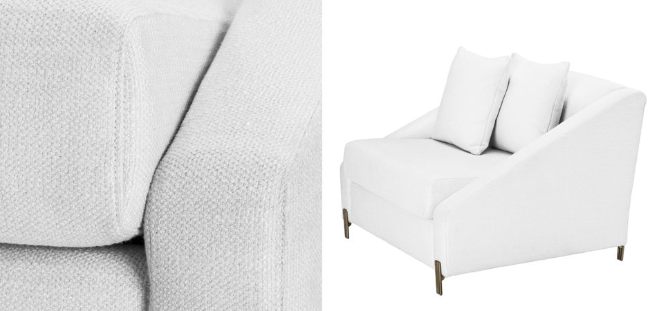 Кресло Eichholtz Chair Candice white Кресло Eichholtz Chair Candice white - Loft-Concept в Омске