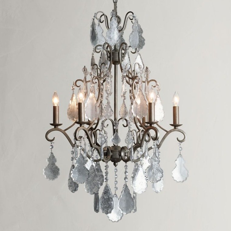 Люстра Garsia Chandelier Серый в Омске | Loft Concept 