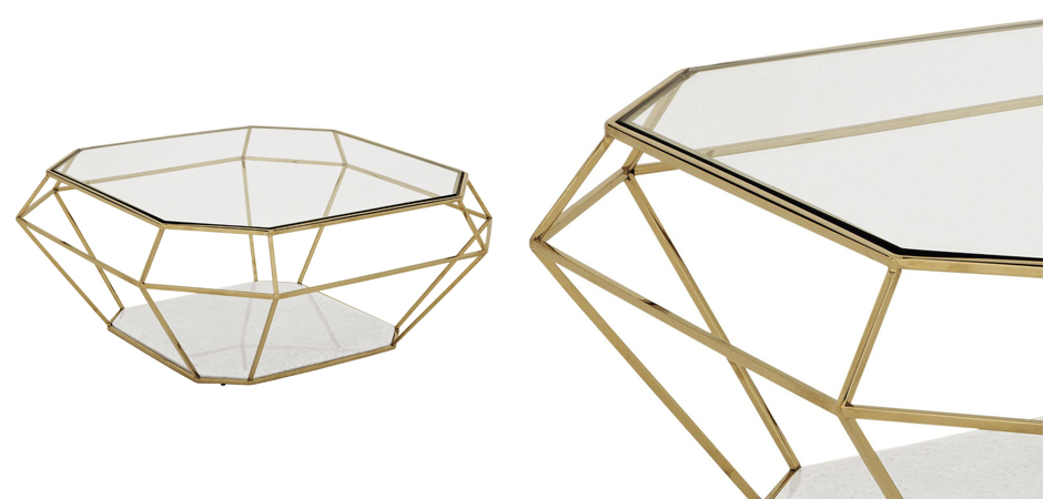 Кофейный стол Eichholtz Coffee Table Asscher Кофейный стол Eichholtz Coffee Table Asscher - Loft-Concept в Омске