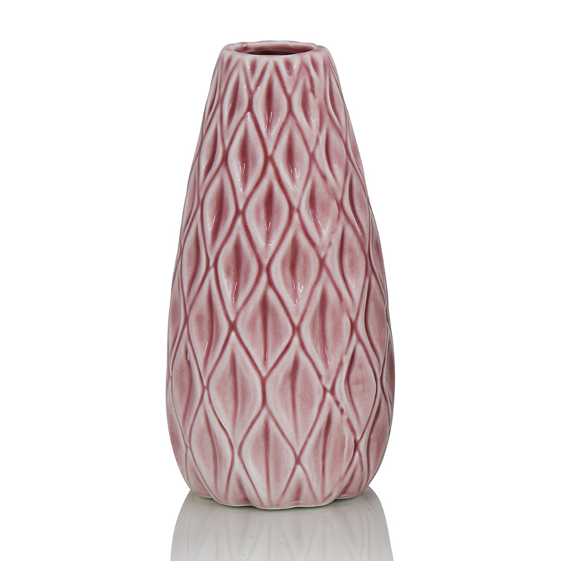 Ваза Ceramic Vase Розовый (Rose) в Омске | Loft Concept 