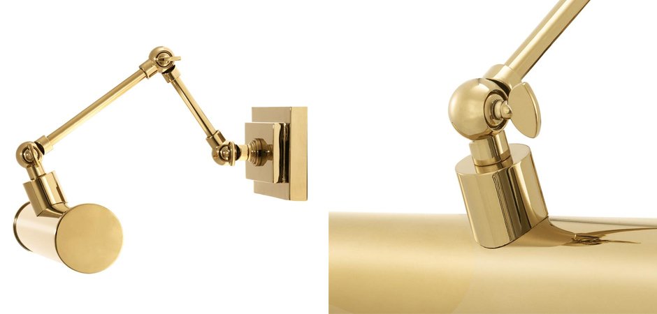 Бра Eichholtz Wall Lamp Pacific Gold Бра Eichholtz Wall Lamp Pacific Gold - Loft-Concept в Омске