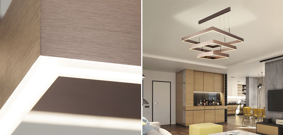 Люстра Ribbon Squares Chandelier Люстра Ribbon Squares Chandelier - Loft-Concept в Омске