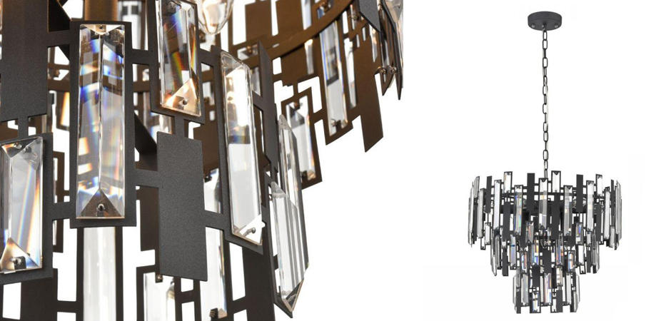 Люстра Darkness Chandelier three cascades Люстра Darkness Chandelier three cascades - Loft-Concept в Омске