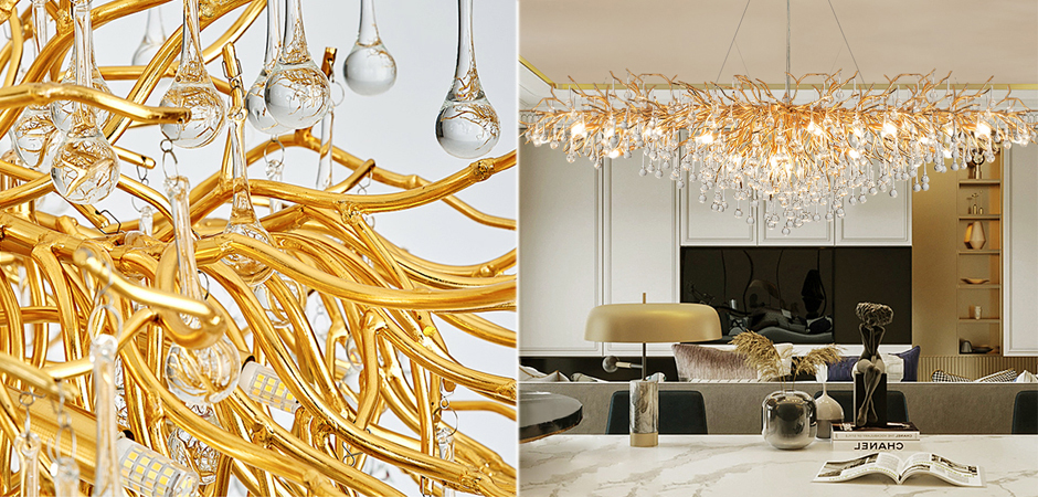 Люстра Droplet Chandelier oval L Люстра Droplet Chandelier oval L - Loft-Concept в Омске
