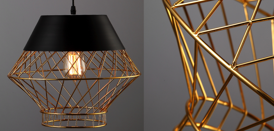 Подвесной светильник Golden Supro Cage Подвесной светильник Golden Supro Cage - Loft-Concept в Омске