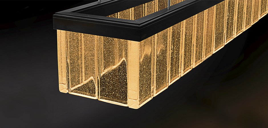 Люстра Massif Central CASINO CHANDELIER RECTANGULAR GLASS  - Loft-Concept в Омске