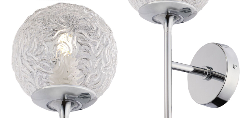 Бра Soranzo Glass Balls Sconces Chromium Бра Soranzo Glass Balls Sconces Chromium - Loft-Concept в Омске