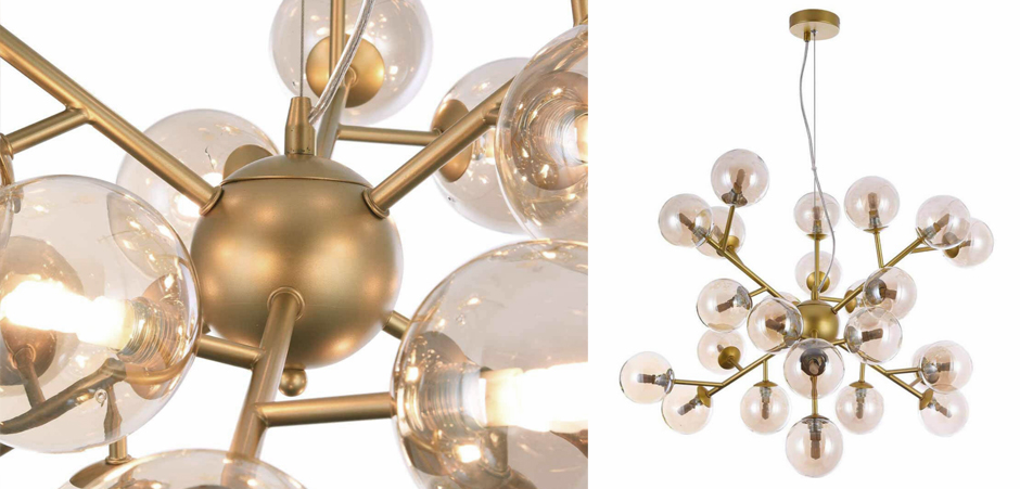 Люстра Berries Chandelier Amber 65 Люстра Berries Chandelier Amber 65 - Loft-Concept в Омске