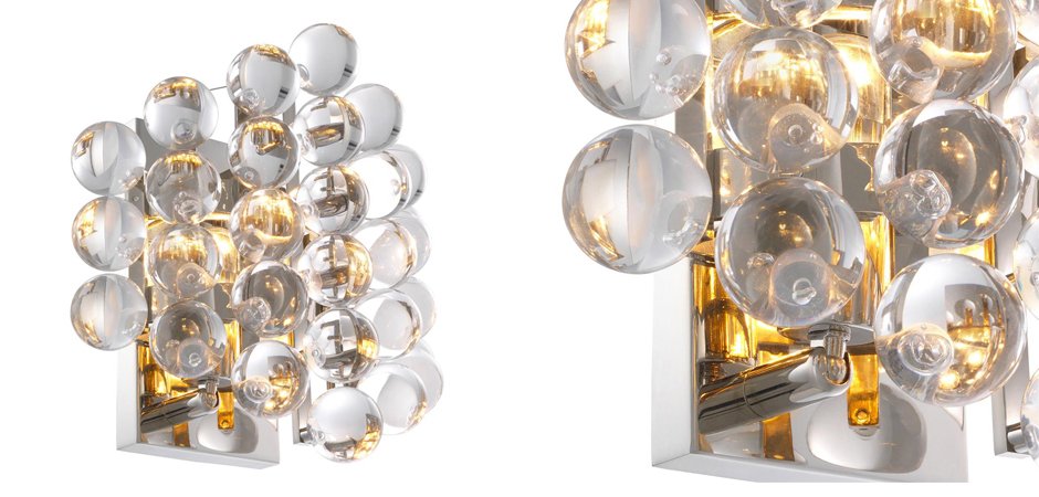 Бра Wall Lamp Mylo Nickel Бра Wall Lamp Mylo Nickel - Loft-Concept в Омске