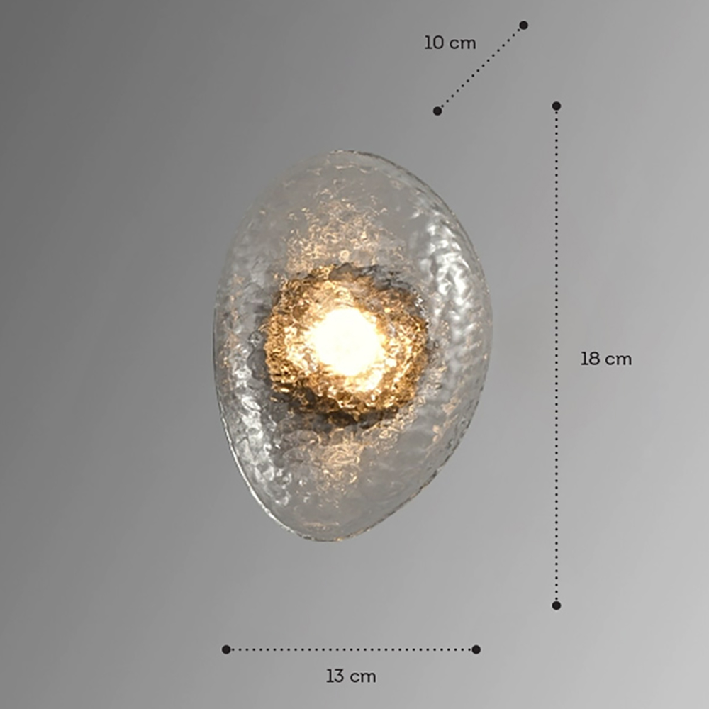 Бра LINDIS FROST LONG WALL 1 лампа Прозрачное стекло в Омске