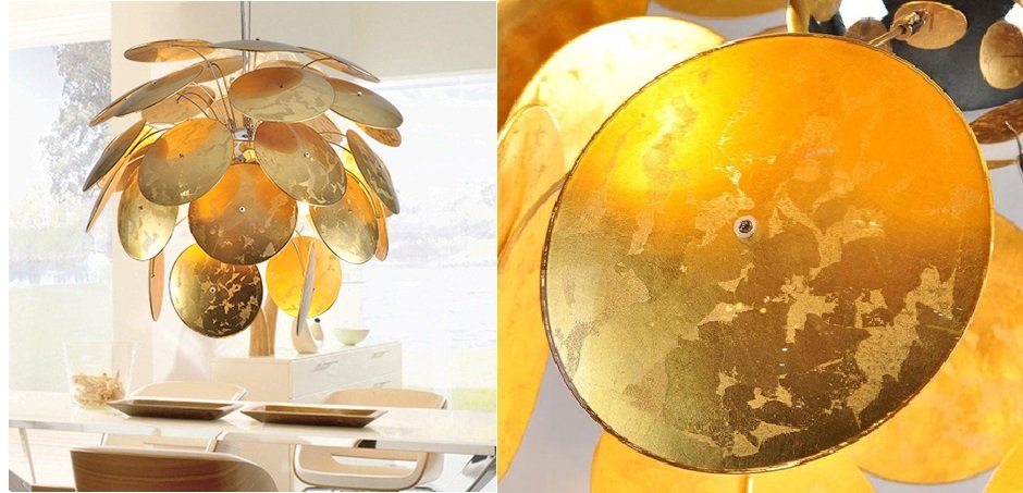 Люстра Discoco Gold Leaf - Loft-Concept в Омске