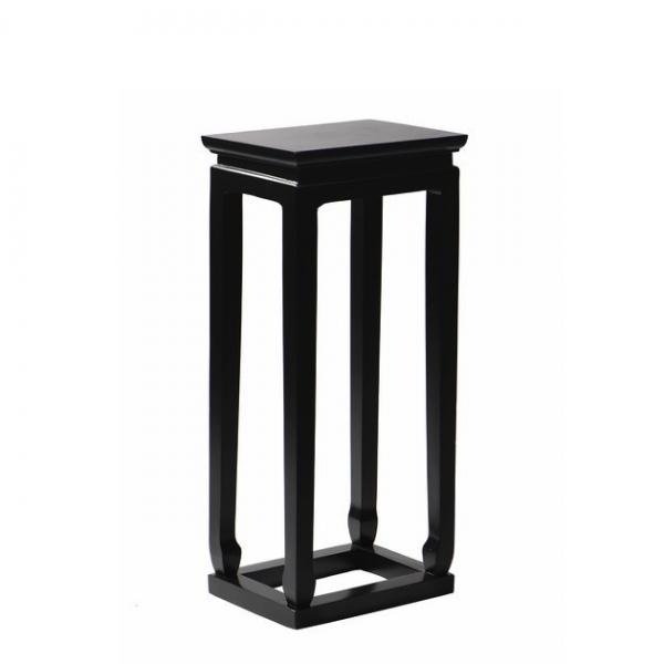 Приставной столик Chinese Side Table Black Черный в Омске | Loft Concept 