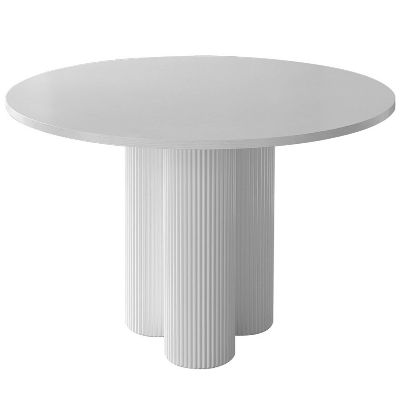 Круглый обеденный стол Hope White Round Dining Table  в Омске | Loft Concept 