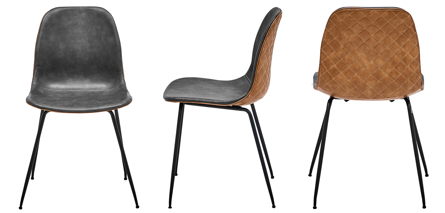 Стул Combi Caramel and Graphite Stool III - фото №1