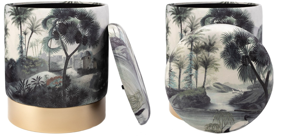 Пуф PUF Jungle Print river&tree Пуф PUF Jungle Print river&tree - Loft-Concept в Омске