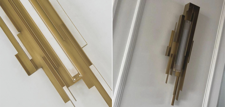 Бра Flowing Metal Sconce Бра Flowing Metal Sconce - Loft-Concept в Омске