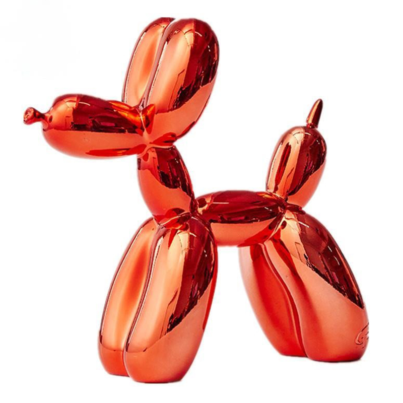 Статуэтка Jeff Koons Balloon Dog medium Red Красный в Омске | Loft Concept 