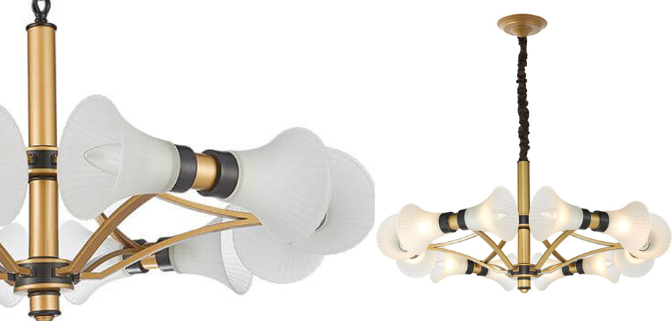 Люстра Glass Pipe 12 Люстра Glass Pipe 12 - Loft-Concept в Омске