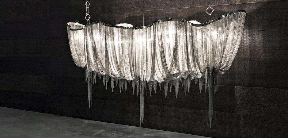 Люстра Atlantis Aluminium Chain Chandelier Люстра Atlantis Aluminium Chain Chandelier - Loft-Concept в Омске