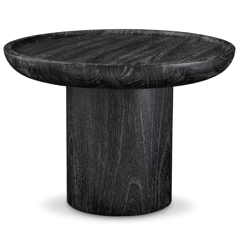 Приставной стол Eichholtz Side Table Rouault Черный в Омске | Loft Concept 