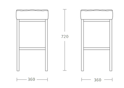 Барный стул  Florence Knoll Bar Stool в Омске