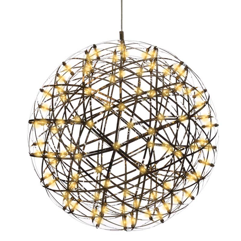 Люстра Moooi 3D Sphere Yellow lamp M Хром в Омске | Loft Concept 