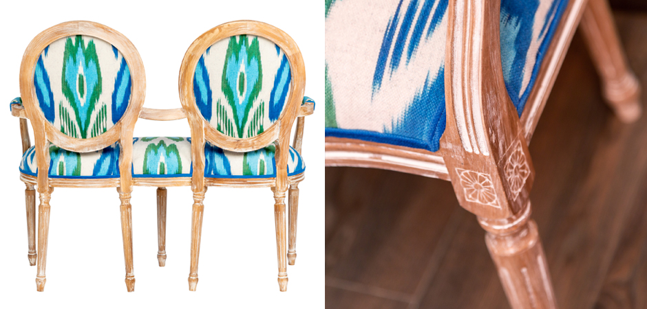 Диванетка с узором Ikat Pattern Диванетка с узором Ikat Pattern - Loft-Concept в Омске
