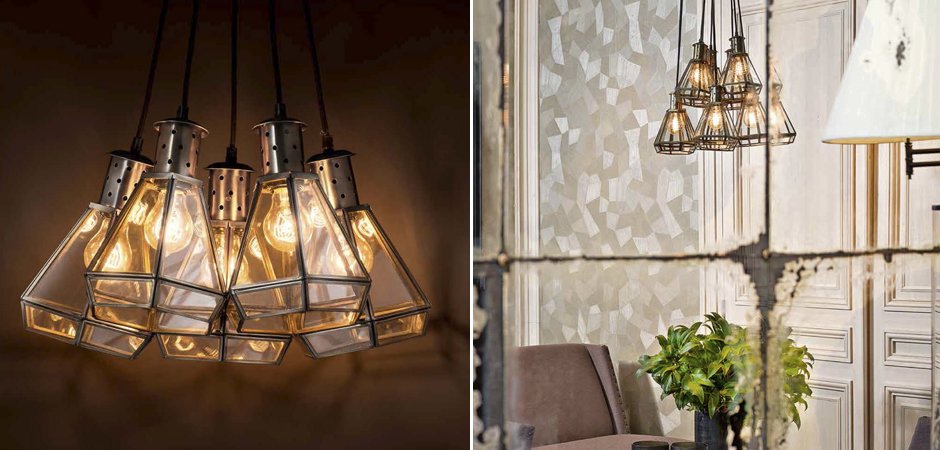 Подвесной светильник Eichholtz Hanging Lamp Polygon - Loft-Concept в Омске
