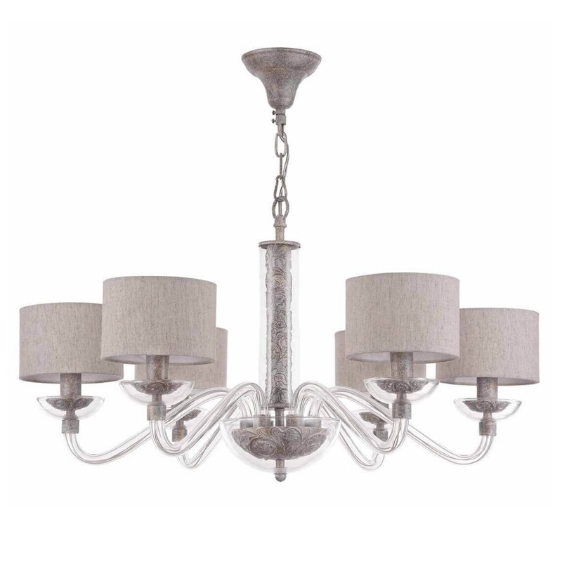 Люстра Sabella Light Chandelier 6 lamp Серый в Омске | Loft Concept 