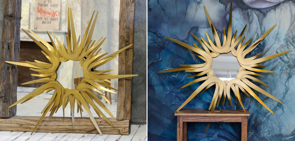 Зеркало Sharp Sun Mirror Зеркало Sharp Sun Mirror - Loft-Concept в Омске